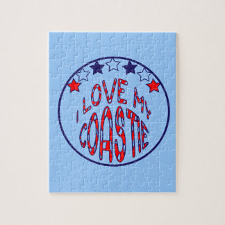 Quebra-cabeça "Eu amo a minha camisa