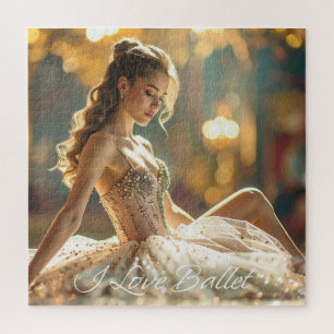 QUEBRA-CABEÇA EU AMO BALLET - BALLET & DANÇA