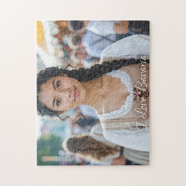 Quebra-cabeça EU AMO BAVIERA - Puzzle (Vertical)