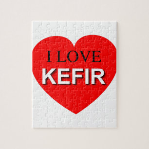 Quebra-cabeça Eu Amo Kefir