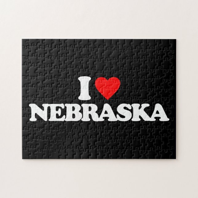 QUEBRA-CABEÇA EU AMO NEBRASKA (Horizontal)