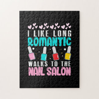 Quebra-cabeça Eu Caminho Até O Salão De Unhas