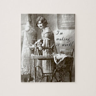 Quebra-cabeça Eu estou fazendo-o trabalhar