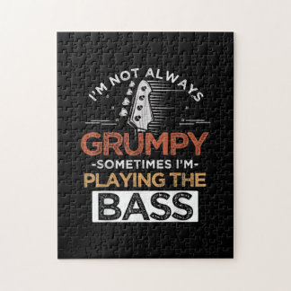 Quebra-cabeça Eu nem sempre estou rabugento, às vezes, estou toc