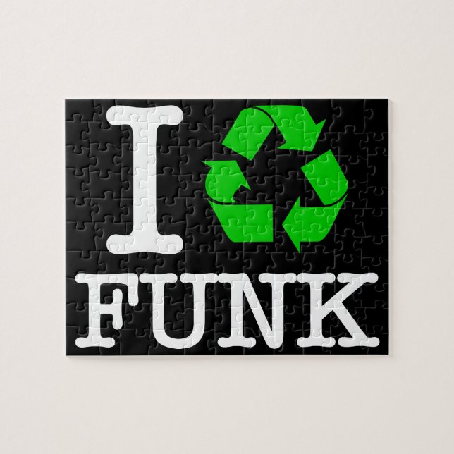 Quebra-cabeça Eu Reciclar Funk (Horizontal)