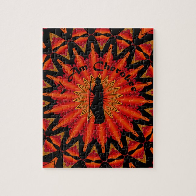 Quebra-cabeça Eu sou Cherokee (Vertical)