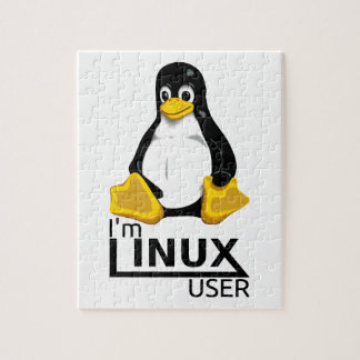 Quebra-cabeça Eu sou o usuário do Linux
