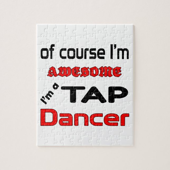 Quebra-cabeça Eu sou um dançarino de torneira (Vertical)