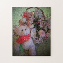 Quebra-cabeça Eu te peguei uma flor