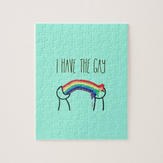 Quebra-cabeça Eu tenho o meme alegre (Vertical)