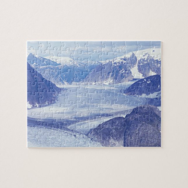 Quebra-cabeça EUA, Alaska, Wrangell-Rua Elias NP, Leconte (Horizontal)