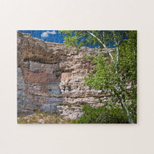 Quebra-cabeça EUA, Arizona. Montezuma Castle, As Ruínas