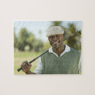 Quebra-cabeça EUA, arizona, Scottsdale, homem de sorriso no