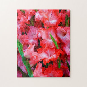 Quebra-cabeça EUA, Geórgia, Savannah, Buquê de Gladiolus