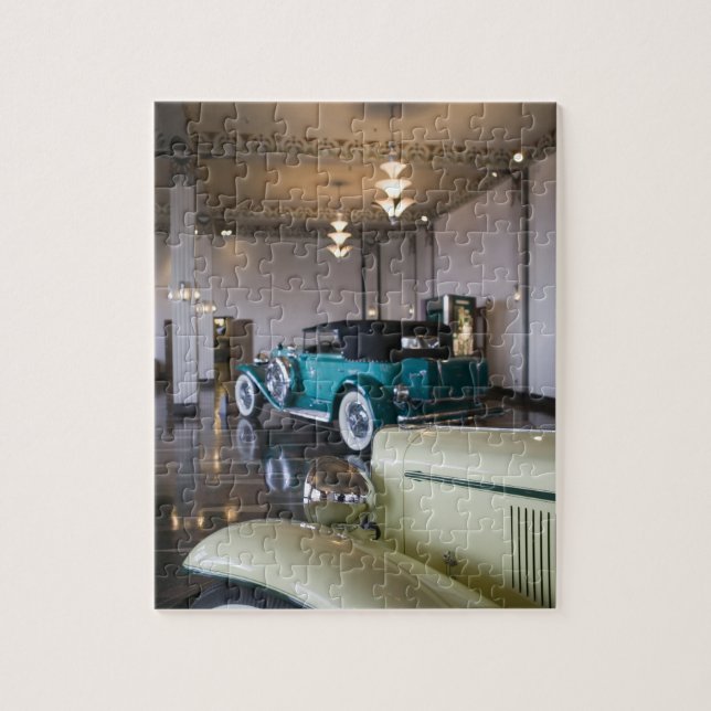 Quebra-cabeça EUA, Indiana, Auburn: Auburn, Cord, Duesenberg 8 (Vertical)