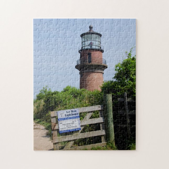 Quebra-cabeça EUA, Massachusetts, Martha's Vineyard, Aquinnah. (Vertical)