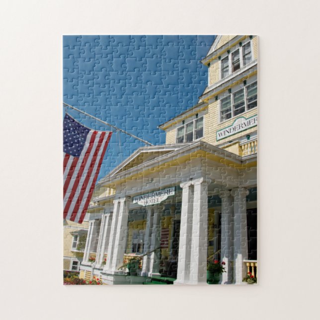Quebra-cabeça EUA, Michigan, Ilha Mackinac (Vertical)