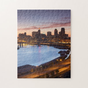 Quebra-cabeça EUA, Minnesota, Minneapolis, Rua. Paul 2