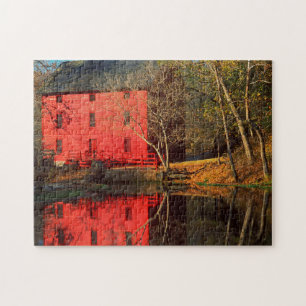 Quebra-cabeça EUA, Missouri, Alley Mill At Alley Spring Ozark