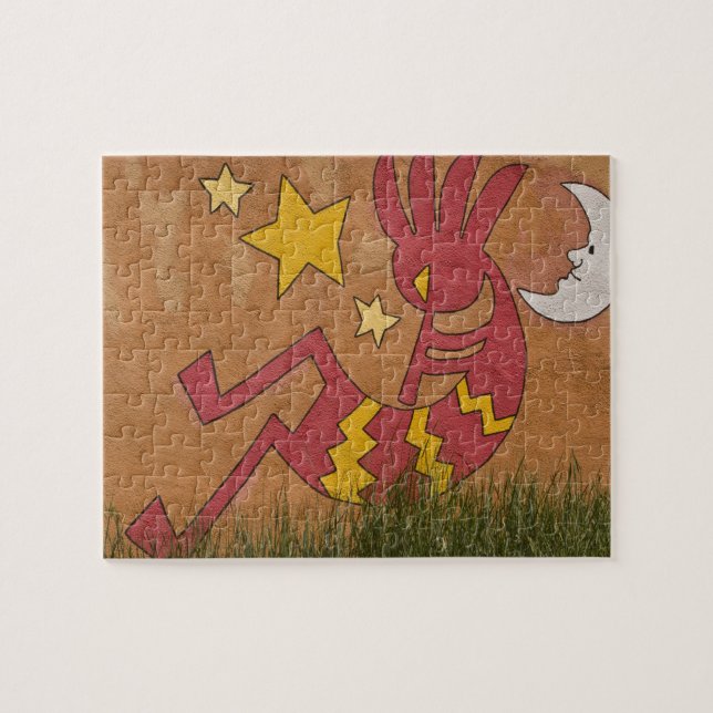 Quebra-cabeça EUA, Novo México, Papais noeis Fe. Mural de parede (Horizontal)