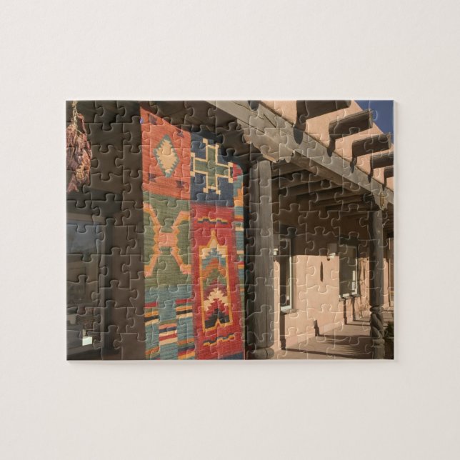 Quebra-cabeça EUA, Novo México, Taos: Kit da Galeria Navaho Rug (Horizontal)