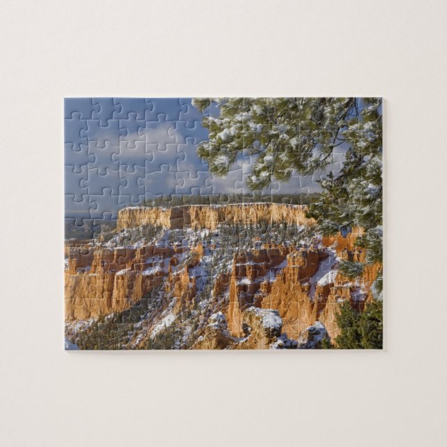 Quebra-cabeça EUA, Utah, Parque Nacional Bryce Canyon. Nascer do (Horizontal)