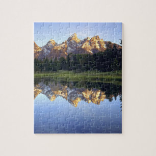 Quebra-cabeça EUA, Wyoming, Parque Nacional Grand Teton. Grand