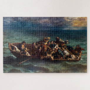 Quebra-cabeça Eugene Delacroix - O naufrágio de Don Juan