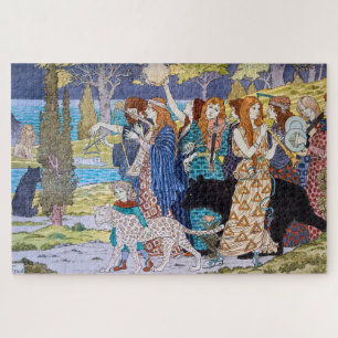 Quebra-cabeça Eugene Grasset - Harmony Decorative Panel