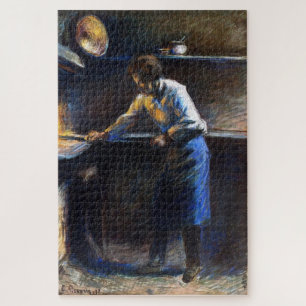 Quebra-cabeça Eugene Murer em sua padaria - Camille Pissarro