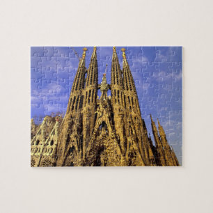 Quebra-cabeça Europa, Espanha, Barcelona, Sagrada Familia
