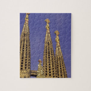 Quebra-cabeça Europa, Espanha, Barcelona Sagrada Familia
