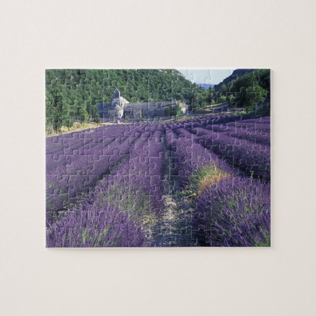 Quebra-cabeça Europa, França, Provença. Campos de lavanda (Horizontal)