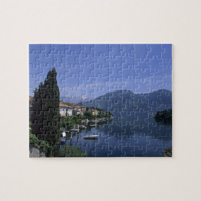 Quebra-cabeça Europa, Itália, Lago de Como, Tremezzo. Norte (Horizontal)