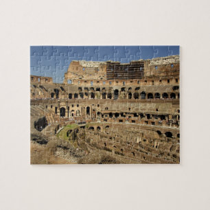 Quebra-cabeça Europa, Itália, Roma. O Coliseu (também conhecido