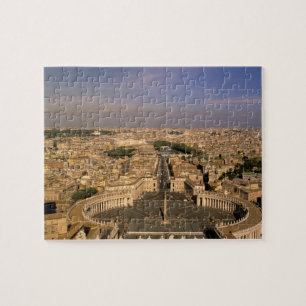 Quebra-cabeça Europa, Itália, Roma, O Vaticano. Vista de S.