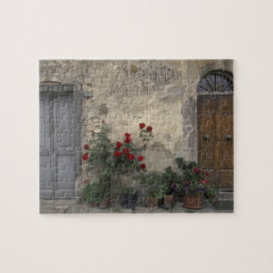 Quebra-cabeça Europa, Itália, Toscana, Chianti, porta toscana;