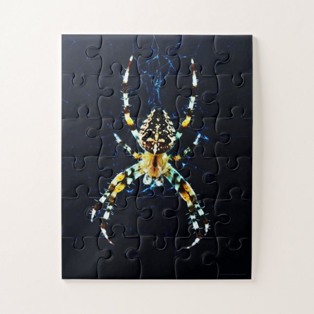 Quebra-cabeça European Garden Spider 11x14 30pc jpcnm (Vertical)