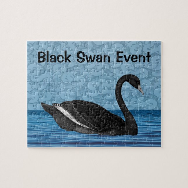 Quebra-cabeça Evento Swan Preto (Horizontal)