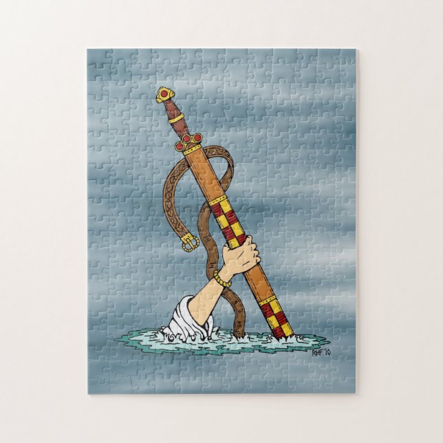 Quebra-cabeça Excalibur (Vertical)