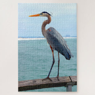Quebra-cabeça Excelente Azul Heron