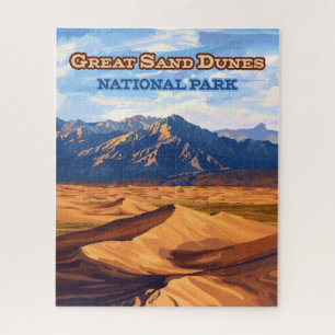 Quebra-cabeça Excelente Sand Dunes National Park Colorado