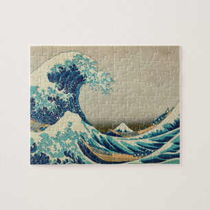 Quebra-cabeça Excelente Wave off Kanagawa & Japonês Art /Japão