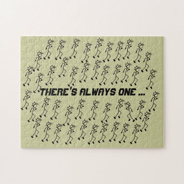 Quebra-cabeça Executando trilha e campo do Stickman (Horizontal)