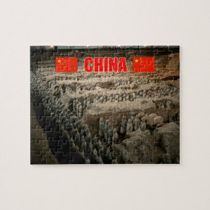 Quebra-cabeça Exército Terracotta China - Foto Pró