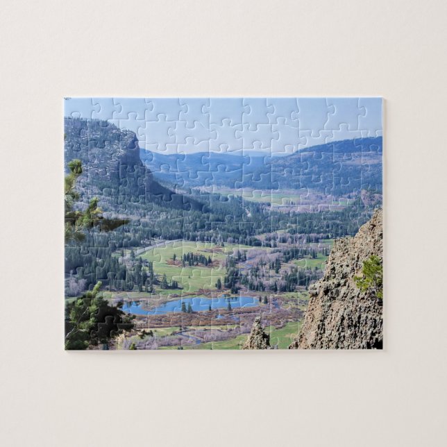 Quebra-cabeça Exibições de Colorado Mountain - 8x10 - 110 pcs. (Horizontal)