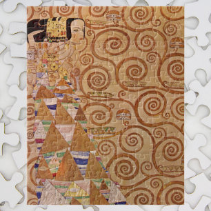 Quebra-cabeça Expectativa de Klimt Vintage Victorian Art Nouveau