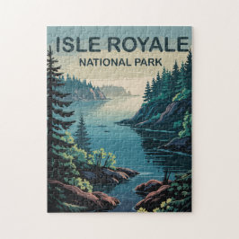 Quebra-cabeça Explore o paraíso remoto de Isle Royale Michigan