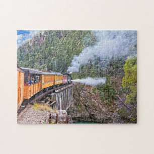 Quebra-cabeça Explosão Da Locomotiva De Durango E Silverton Rai