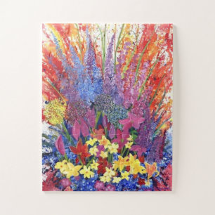 Quebra-cabeça Explosão Floral